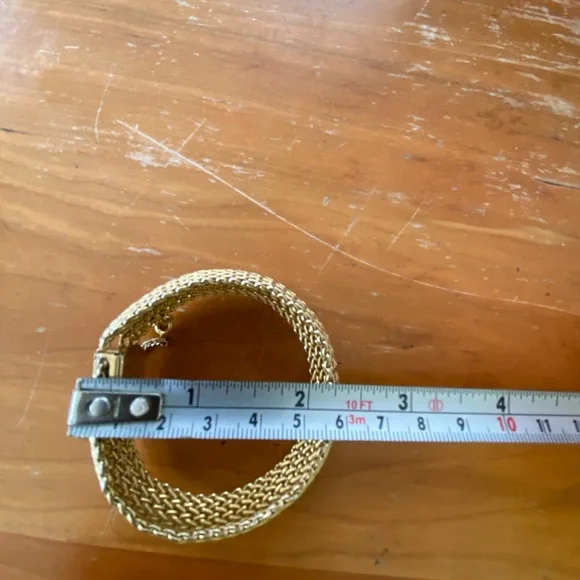 Vintage Mesh Gold Filled Bracelet